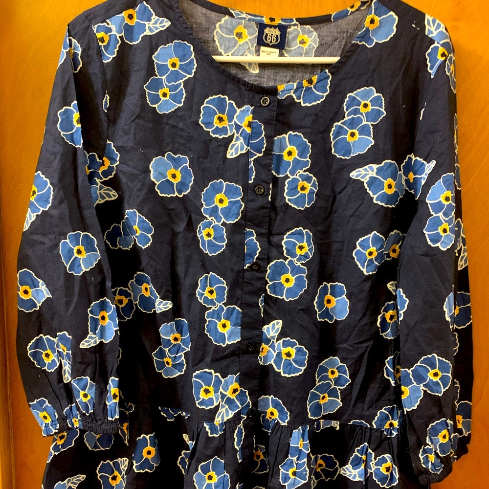 Route 66 Junior teens button up Blouse
